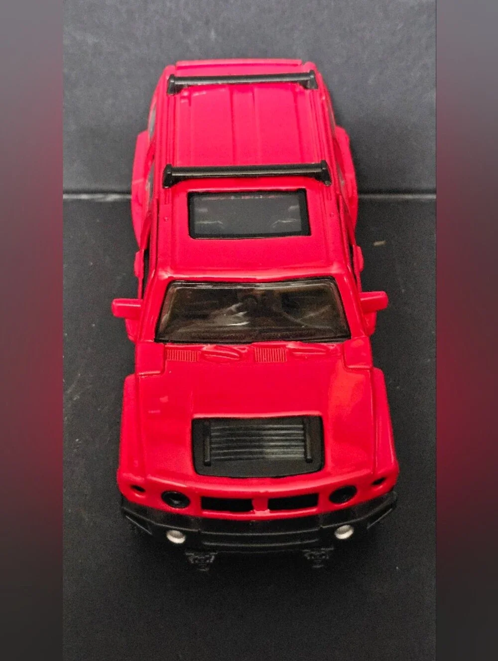 Diecast Metal Toy Model MSZ Red Hummer H3 SUV 1:32